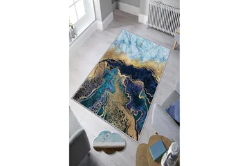 Homefesto Matta 120x180 cm - Multifärgad - Textilier & mattor - Mattor - Modern matta - Friezemattor