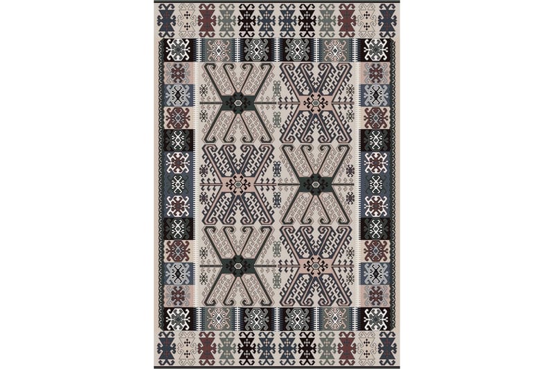 Homefesto Matta 140x220 cm - Multifärgad - Textilier & mattor - Mattor - Modern matta - Friezemattor