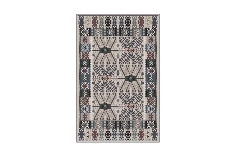 Homefesto Matta 140x220 cm - Multifärgad - Textilier & mattor - Mattor - Modern matta - Friezemattor