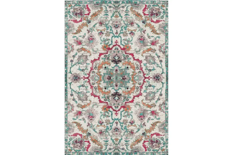 Homefesto Matta 160x230 cm - Multifärgad - Textilier & mattor - Mattor - Modern matta - Friezemattor