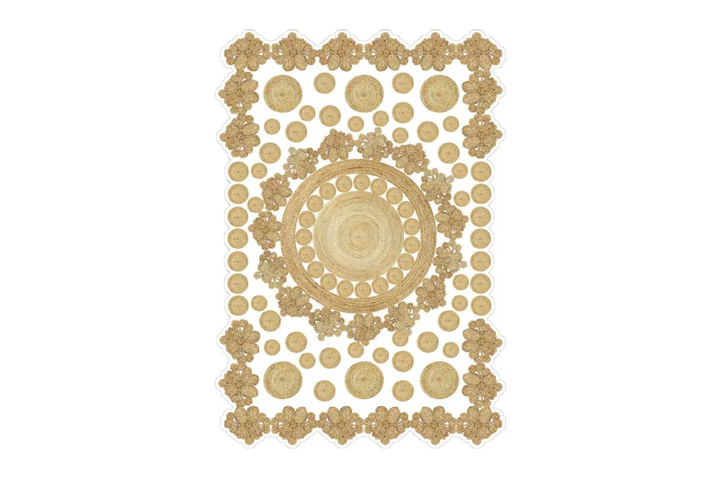 Homefesto Matta 160x230 cm, Multifärgad