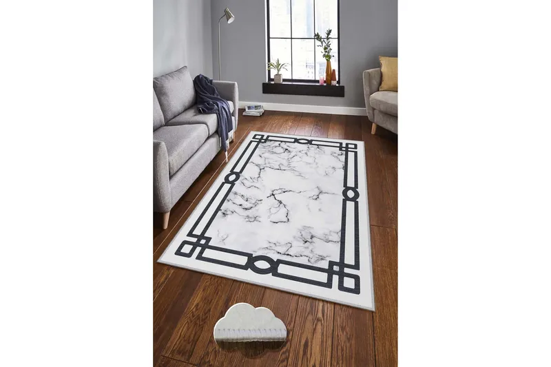 Homefesto Matta 160x230 cm - Multifärgad - Textilier & mattor - Mattor - Modern matta - Friezemattor