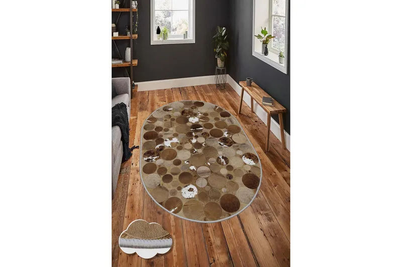 Homefesto Matta 160x230 cm - Multifärgad - Textilier & mattor - Mattor - Modern matta - Friezemattor