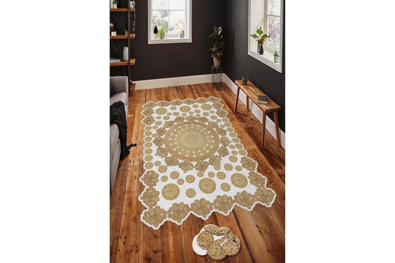 Homefesto Matta 160x230 cm - Multifärgad - Textilier & mattor - Mattor - Modern matta - Friezemattor