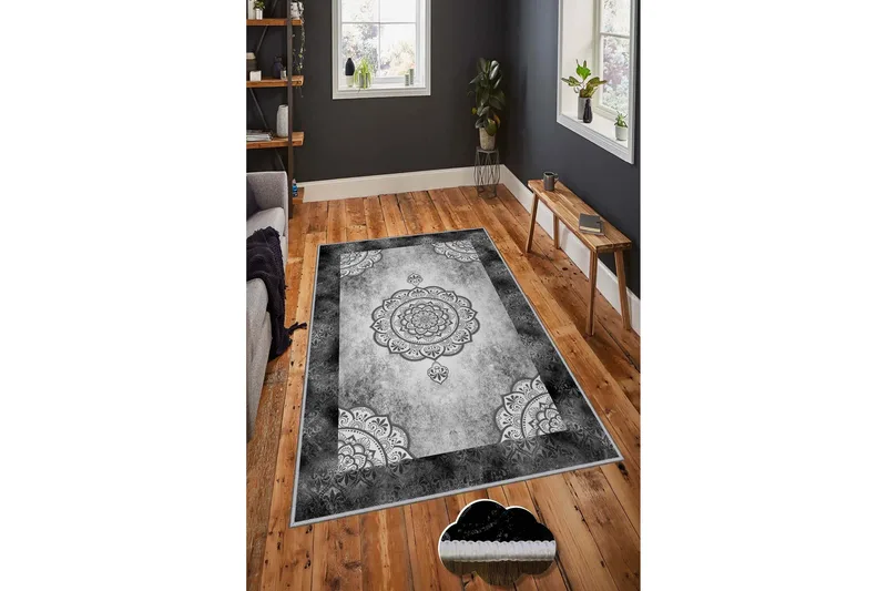 Homefesto Matta 160x230 cm - Multifärgad - Textilier & mattor - Mattor - Modern matta - Friezemattor