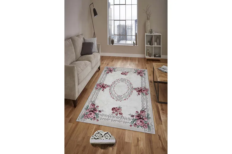 Homefesto Matta 160x230 cm - Multifärgad - Textilier & mattor - Mattor - Modern matta - Friezemattor