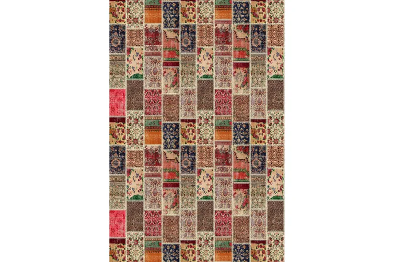 Homefesto Matta 50x80 cm - Multifärgad - Textilier & mattor - Mattor - Modern matta - Friezemattor