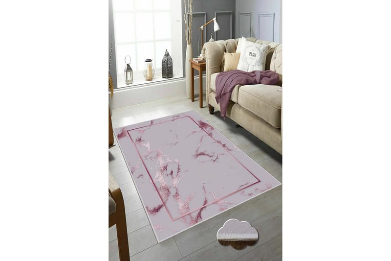 HOMEFESTO Matta 50x80 cm Multifärgad - Textilier & mattor - Mattor - Modern matta - Friezemattor
