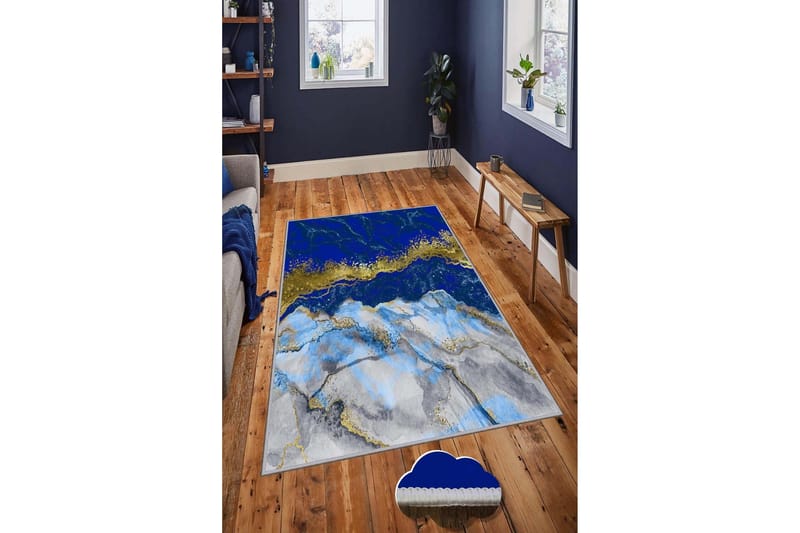 Homefesto Matta 50x80 cm - Multifärgad - Textilier & mattor - Mattor - Modern matta - Friezemattor