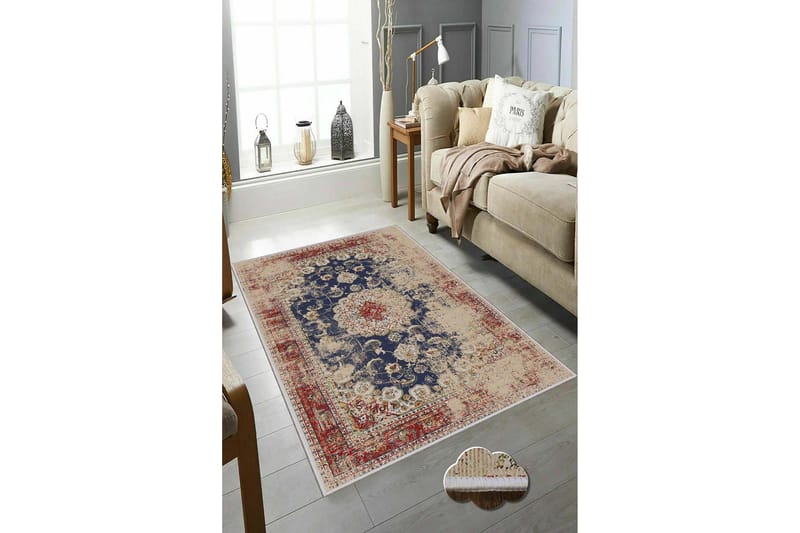 Homefesto Matta 50x80 cm - Multifärgad - Textilier & mattor - Mattor - Modern matta - Friezemattor