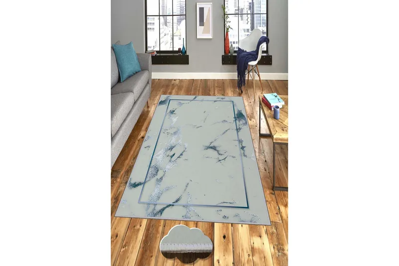 Homefesto Matta 50x80 cm - Multifärgad - Textilier & mattor - Mattor - Modern matta - Friezemattor