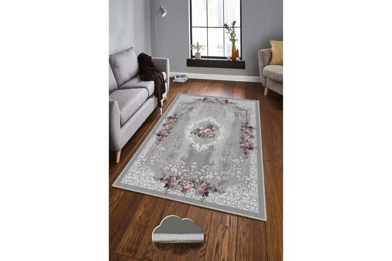 Homefesto Matta 50x80 cm - Multifärgad - Textilier & mattor - Mattor - Modern matta - Friezemattor