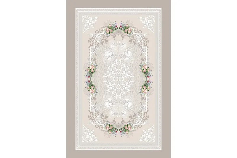 Homefesto Matta 50x80 cm - Multifärgad - Textilier & mattor - Mattor - Modern matta - Friezemattor