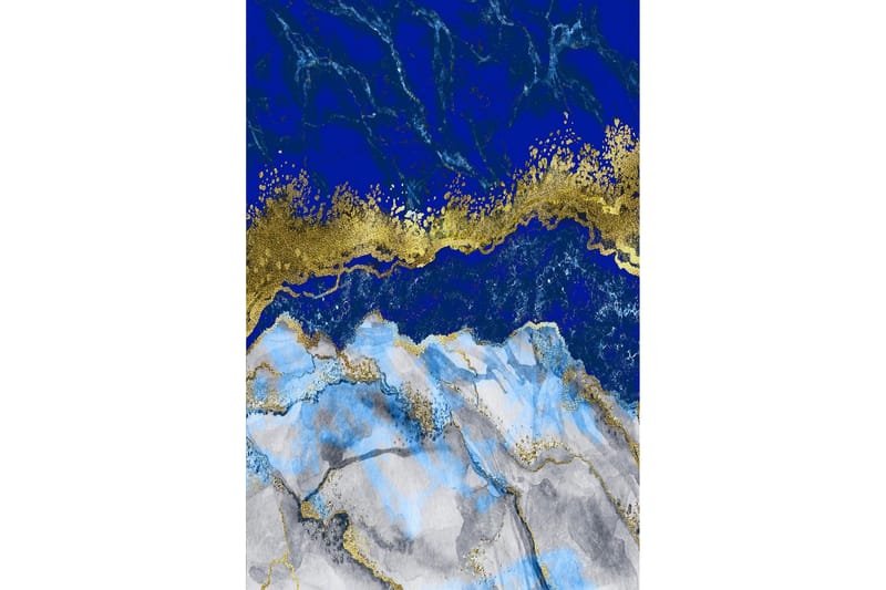 Homefesto Matta 50x80 cm - Multifärgad - Textilier & mattor - Mattor - Modern matta - Friezemattor