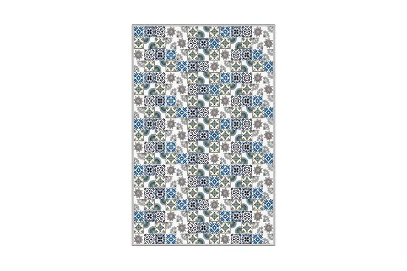 Homefesto Matta 50x80 cm - Multifärgad - Textilier & mattor - Mattor - Modern matta - Friezemattor