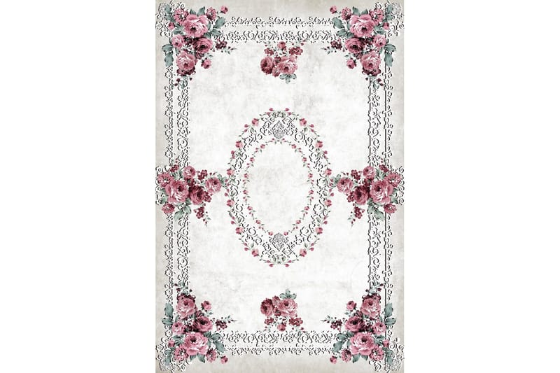 Homefesto Matta 60x100 cm - Multifärgad - Textilier & mattor - Mattor - Modern matta - Friezemattor