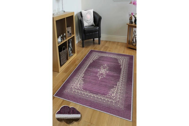 HOMEFESTO Matta 60x100 cm Multifärgad - Textilier & mattor - Mattor - Modern matta - Friezemattor