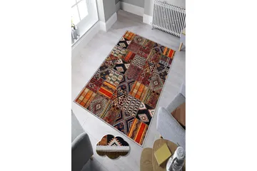 Homefesto Matta 60x100 cm - Multifärgad - Textilier & mattor - Mattor - Modern matta - Friezemattor