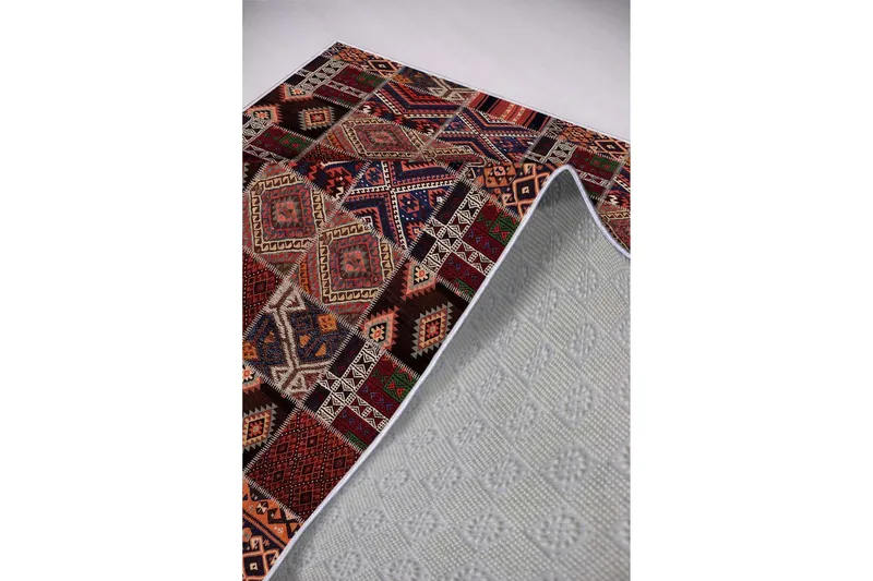 Homefesto Matta 60x100 cm - Multifärgad - Textilier & mattor - Mattor - Modern matta - Friezemattor