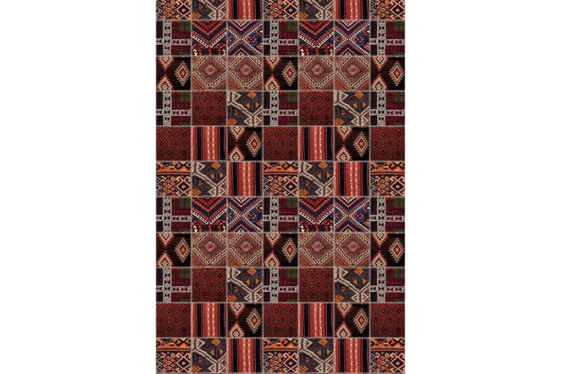 Homefesto Matta 60x100 cm - Multifärgad - Textilier & mattor - Mattor - Modern matta - Friezemattor