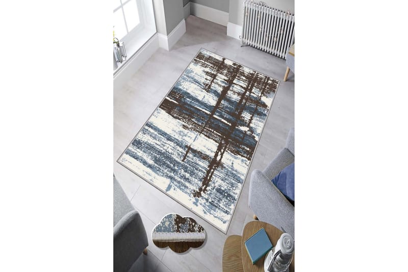 Homefesto Matta 60x100 cm - Multifärgad - Textilier & mattor - Mattor - Modern matta - Friezemattor