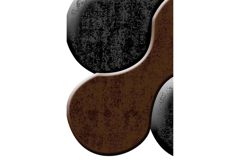 Homefesto Matta 60x100 cm - Multifärgad - Textilier & mattor - Mattor - Modern matta - Friezemattor