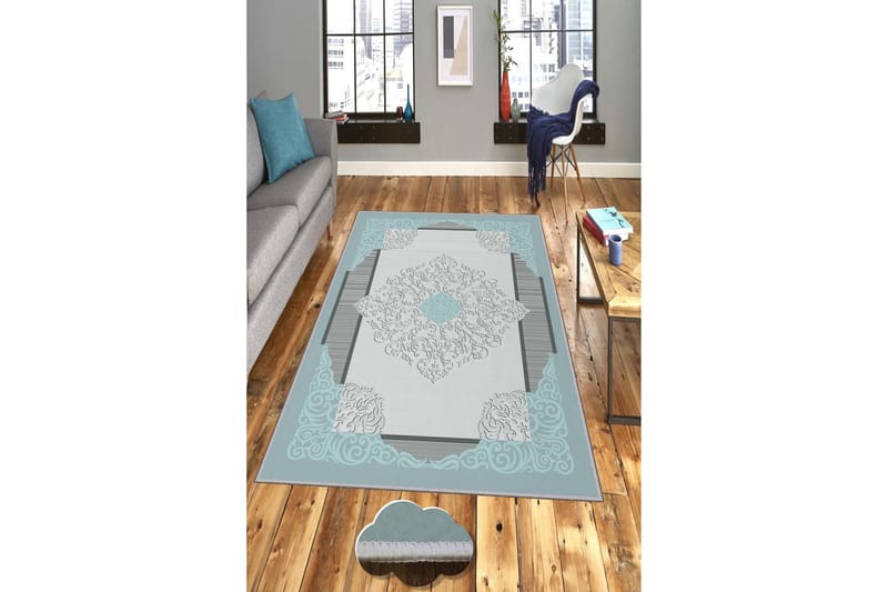 Homefesto Matta 60x100 cm - Multifärgad - Textilier & mattor - Mattor - Modern matta - Friezemattor