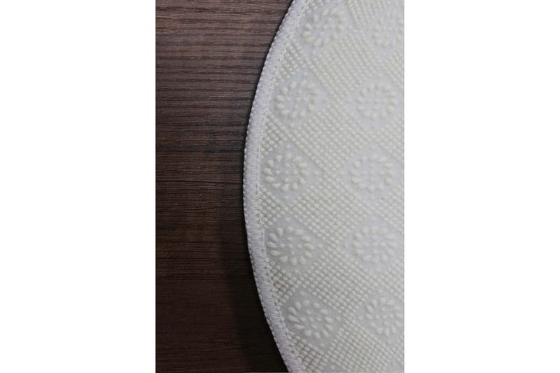 Homefesto Matta 70 cm Rund - Multifärgad - Textilier & mattor - Mattor - Modern matta - Friezemattor