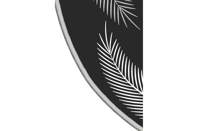 Homefesto Matta 80 cm Rund - Multifärgad - Textilier & mattor - Mattor - Modern matta - Friezemattor