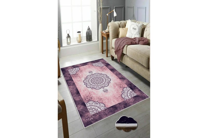 Homefesto Matta 80x150 cm - Multifärgad - Textilier & mattor - Mattor - Modern matta - Friezemattor