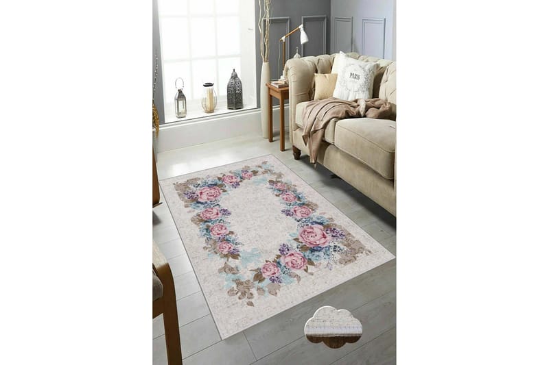 Homefesto Matta 80x150 cm - Multifärgad - Textilier & mattor - Mattor - Modern matta - Friezemattor