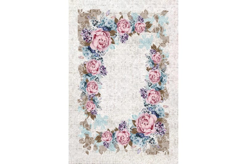 Homefesto Matta 80x150 cm - Multifärgad - Textilier & mattor - Mattor - Modern matta - Friezemattor