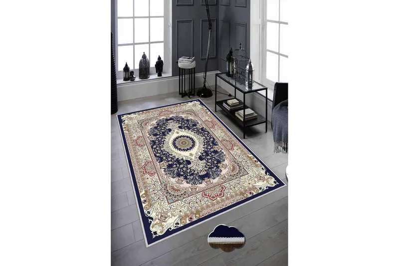 Homefesto Matta 80x150 cm - Multifärgad - Textilier & mattor - Mattor - Modern matta - Friezemattor