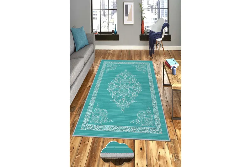 Homefesto Matta 80x150 cm - Multifärgad - Textilier & mattor - Mattor - Modern matta - Friezemattor