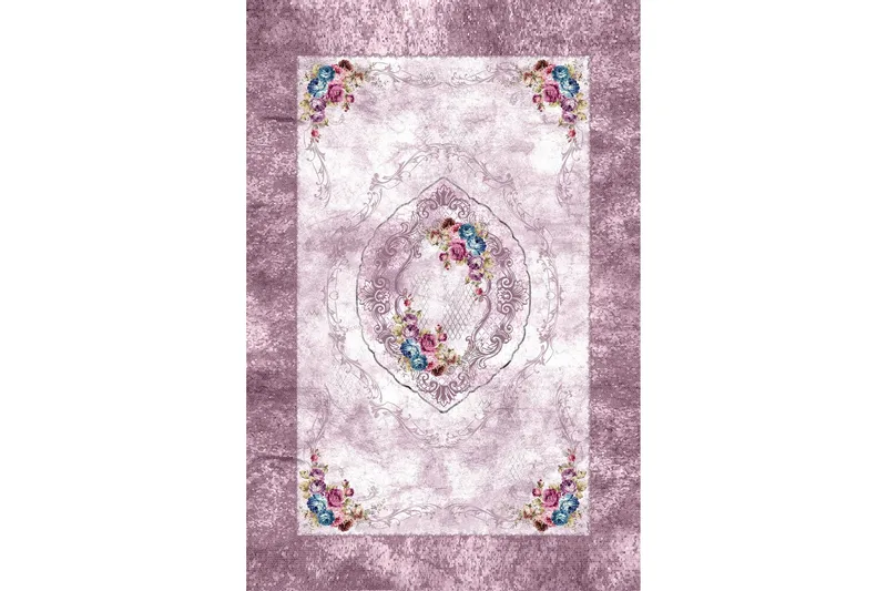 Homefesto Matta 80x150 cm - Multifärgad - Textilier & mattor - Mattor - Modern matta - Friezemattor