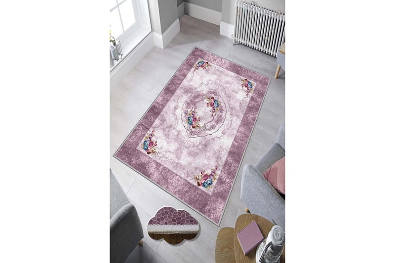 Homefesto Matta 80x150 cm - Multifärgad - Textilier & mattor - Mattor - Modern matta - Friezemattor