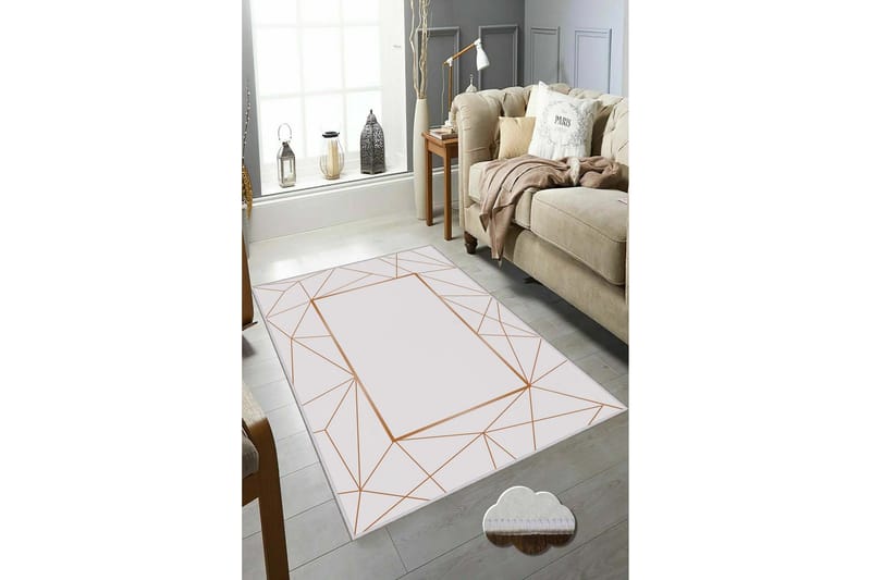 HOMEFESTO Matta 80x200 cm Multifärgad - Textilier & mattor - Mattor - Modern matta - Friezemattor