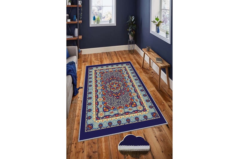 Homefesto Matta 80x200 cm - Multifärgad - Textilier & mattor - Mattor - Modern matta - Friezemattor