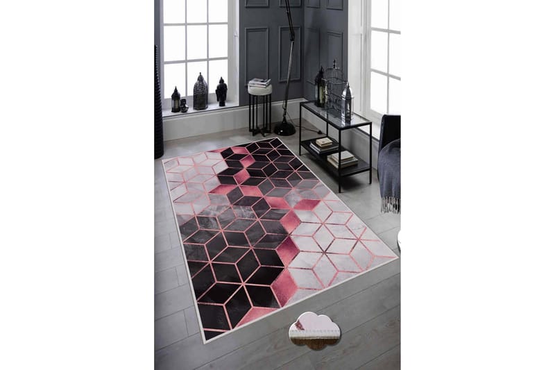 Homefesto Matta 80x200 cm - Multifärgad - Textilier & mattor - Mattor - Modern matta - Friezemattor