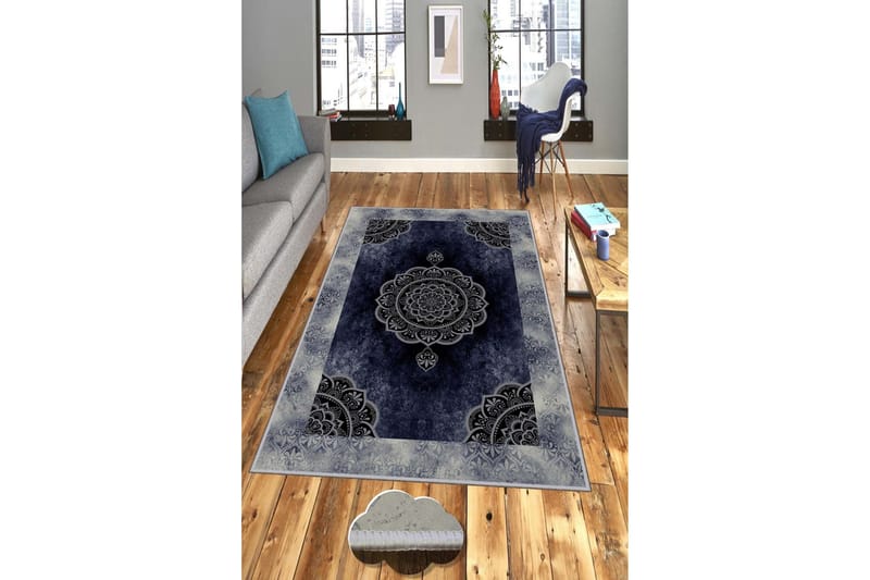 Homefesto Matta 80x300 cm - Multifärgad - Textilier & mattor - Mattor - Modern matta - Friezemattor