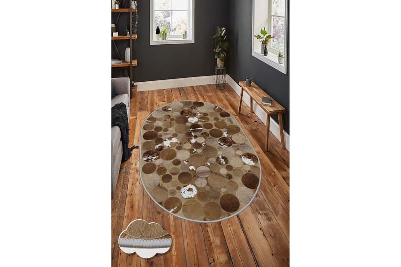 Homefesto Matta 80x300 cm - Multifärgad - Textilier & mattor - Mattor - Modern matta - Friezemattor