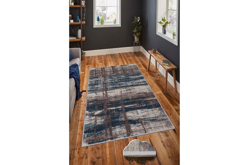 Homefesto Matta 80x300 cm - Multifärgad - Textilier & mattor - Mattor - Modern matta - Friezemattor