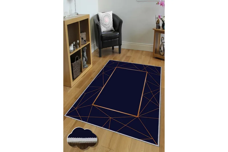 Homefesto Matta 80x300 cm - Multifärgad - Textilier & mattor - Mattor - Modern matta - Friezemattor