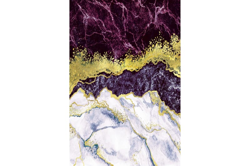 Homefesto Matta 80x300 cm - Multifärgad - Textilier & mattor - Mattor - Modern matta - Friezemattor