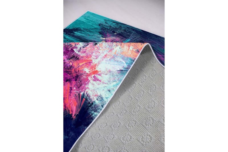 Homefesto Matta 80x300 cm - Multifärgad - Textilier & mattor - Mattor - Modern matta - Friezemattor