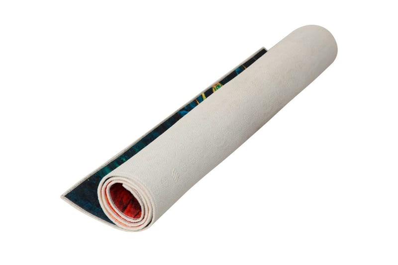 Jupilles Matta 100x200 cm - Flerfärgad - Textilier & mattor - Mattor - Modern matta - Friezemattor