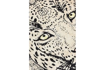 Kambuku Matta Rund 100 cm - Tiger/Sammet - Textilier & mattor - Mattor - Modern matta - Friezemattor
