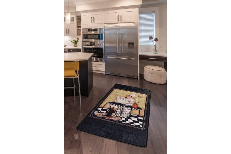 Latief Matta 120x180 cm - Flerfärgad/Sammet - Textilier & mattor - Mattor - Modern matta - Friezemattor