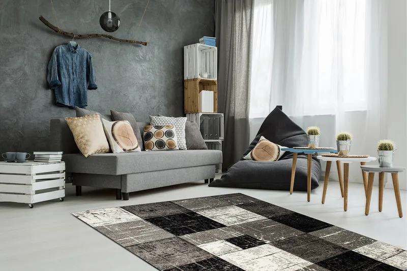 London Square Friezematta 133x190 - Textilier & mattor - Mattor - Modern matta - Friezemattor