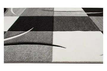 London Patch Friezematta 200x290 - Svart - Textilier & mattor - Mattor - Modern matta - Friezemattor